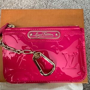 LV Verni Pochette Cle NM Coin Purse with Key Ring